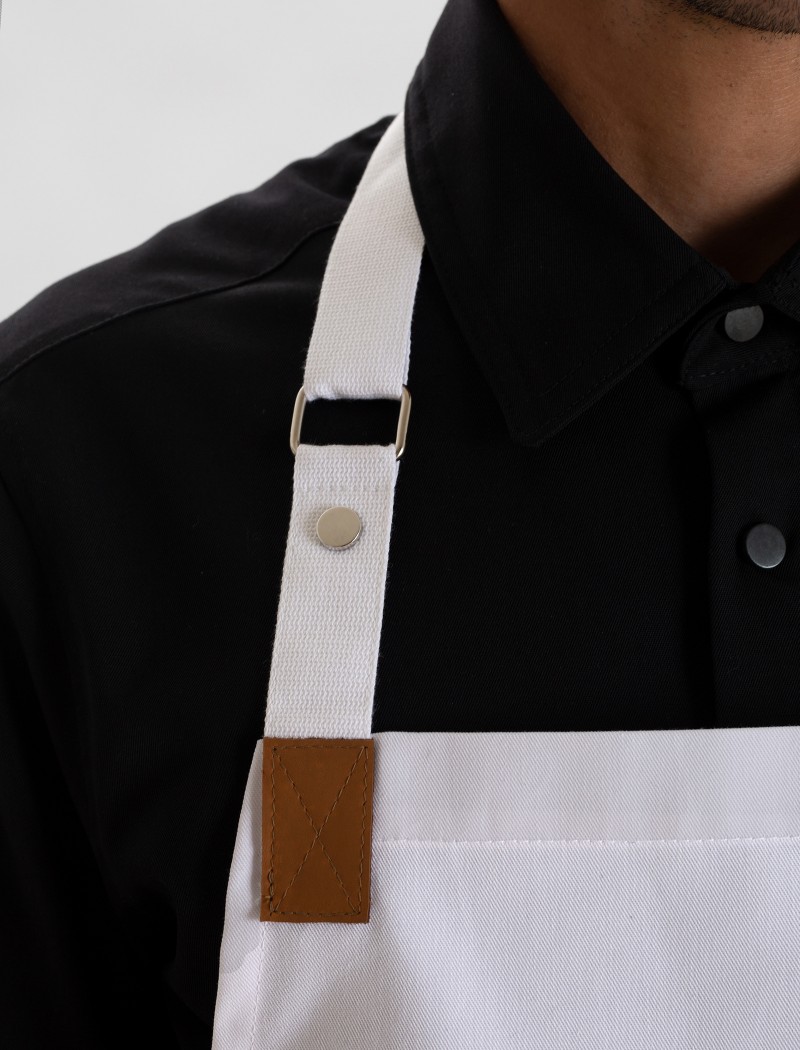 blanco3 Delantal Clipper Blanco