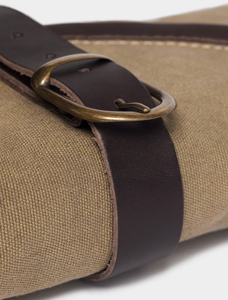 Messer-Rolltasche - Sand Messer-Rolltasche - Sand