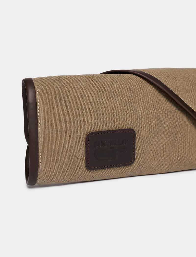 Messer-Rolltasche - Sand Messer-Rolltasche - Sand