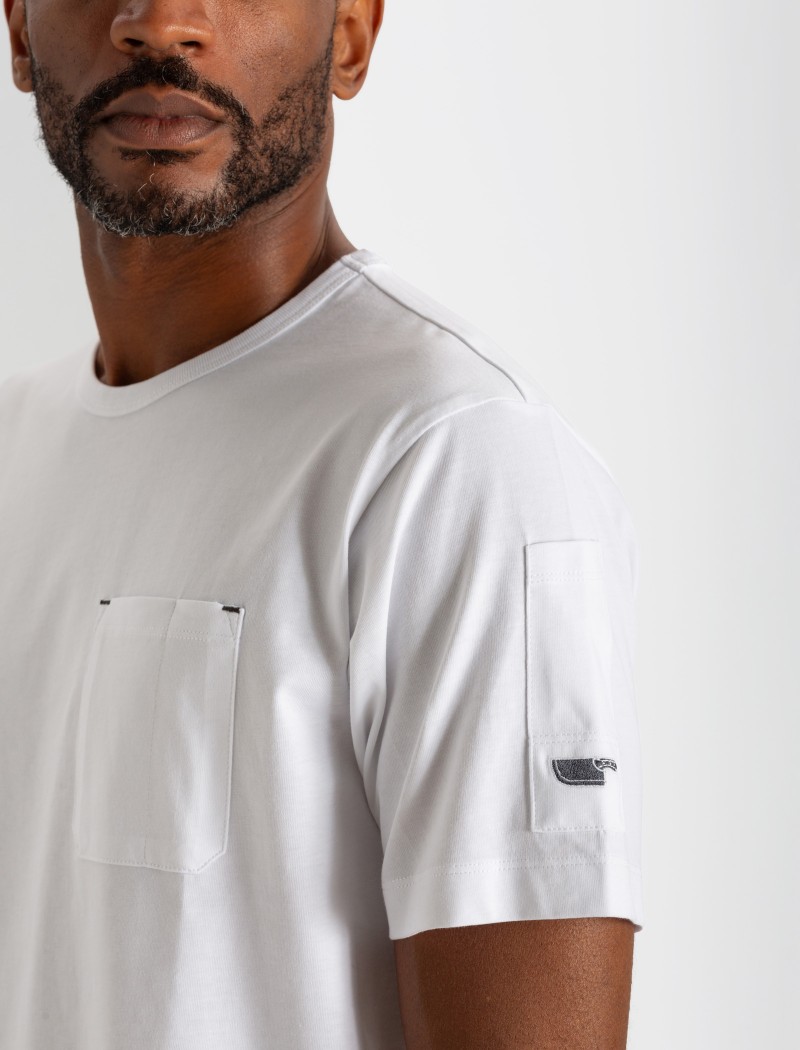 CAMI-BLANCA-1 Chef Tee White