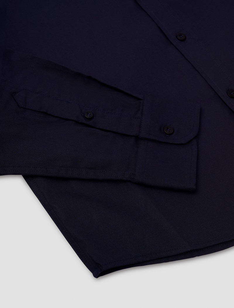 Camisa-mao-hombre-navy-8 Women's Mao Shirt - Navy