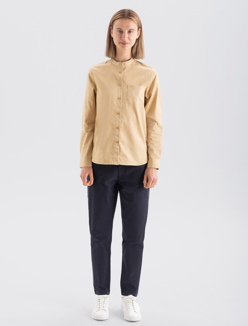 Camisa Mao Mulher - Sand Camisa Mao Mulher - Sand