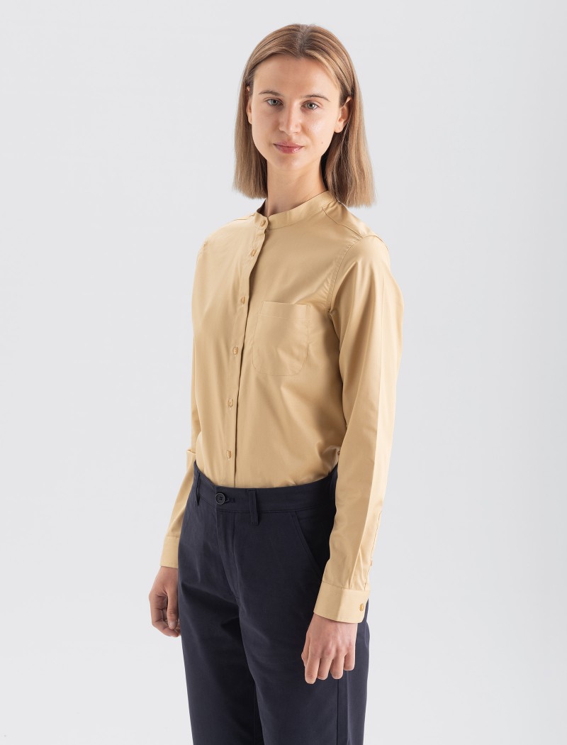 Camisa Mao Mulher - Sand Camisa Mao Mulher - Sand