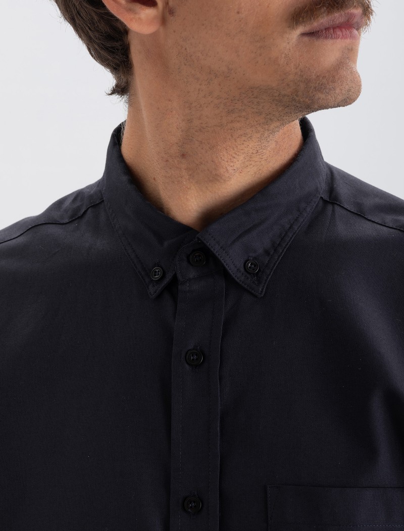 Camisa Oxford Homem - Navy Camisa Oxford Homem - Navy