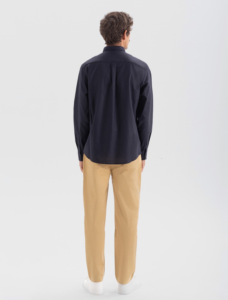 Camisa Oxford Homem - Navy Camisa Oxford Homem - Navy