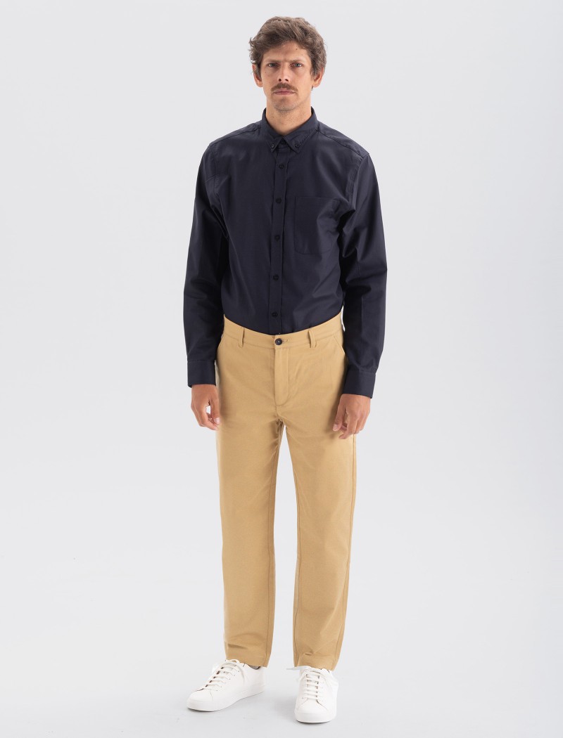 Camisa Oxford Homem - Navy Camisa Oxford Homem - Navy