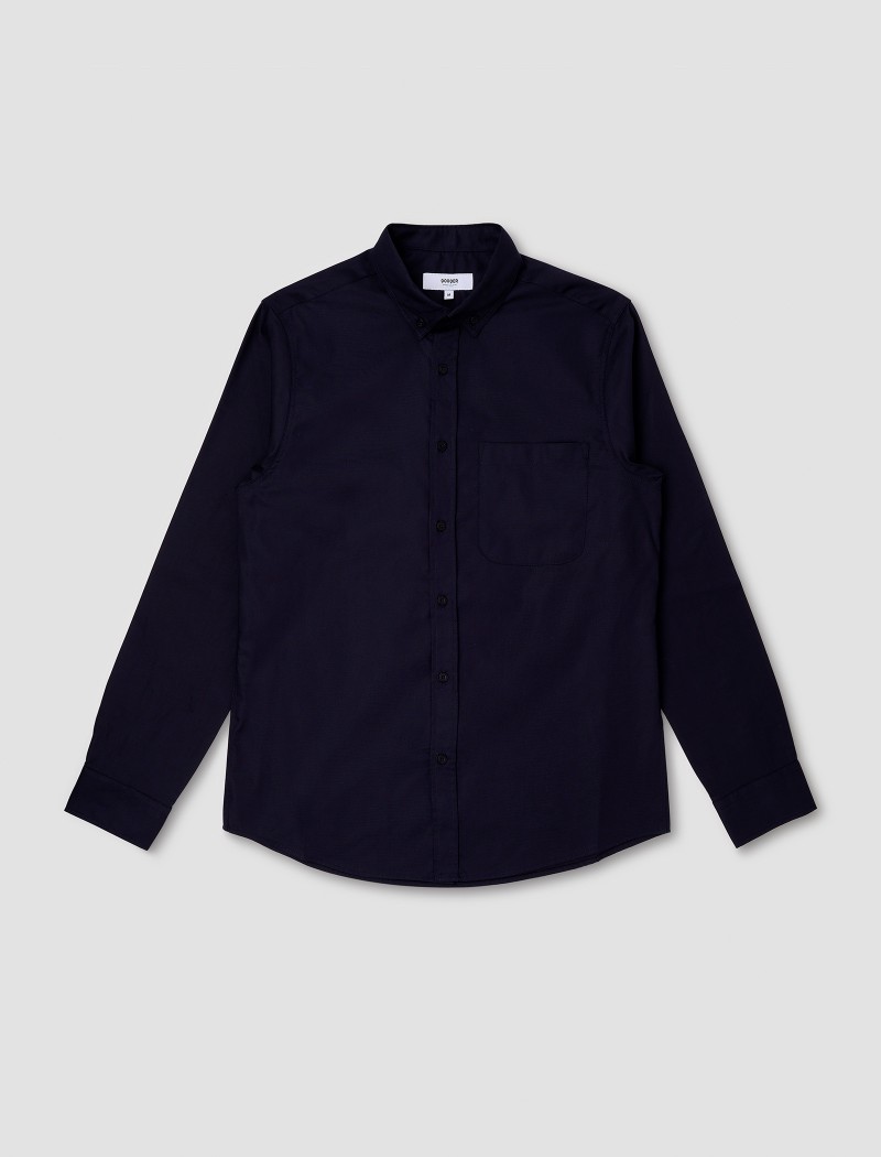 Camisa Oxford Homem - Navy Camisa Oxford Homem - Navy