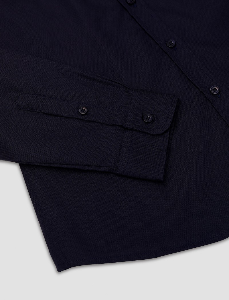 Camisa Oxford Mulher - Navy Camisa Oxford Mulher - Navy