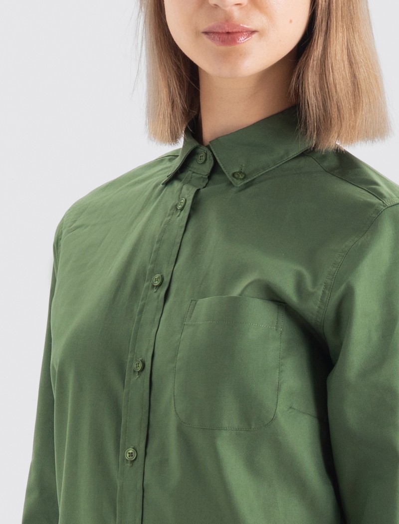 Camisa Oxford Mulher - Forest Camisa Oxford Mulher - Forest