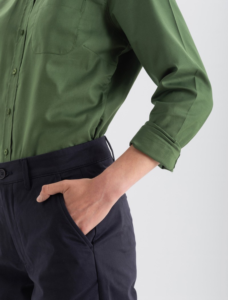 Camisa Oxford Mulher - Forest Camisa Oxford Mulher - Forest