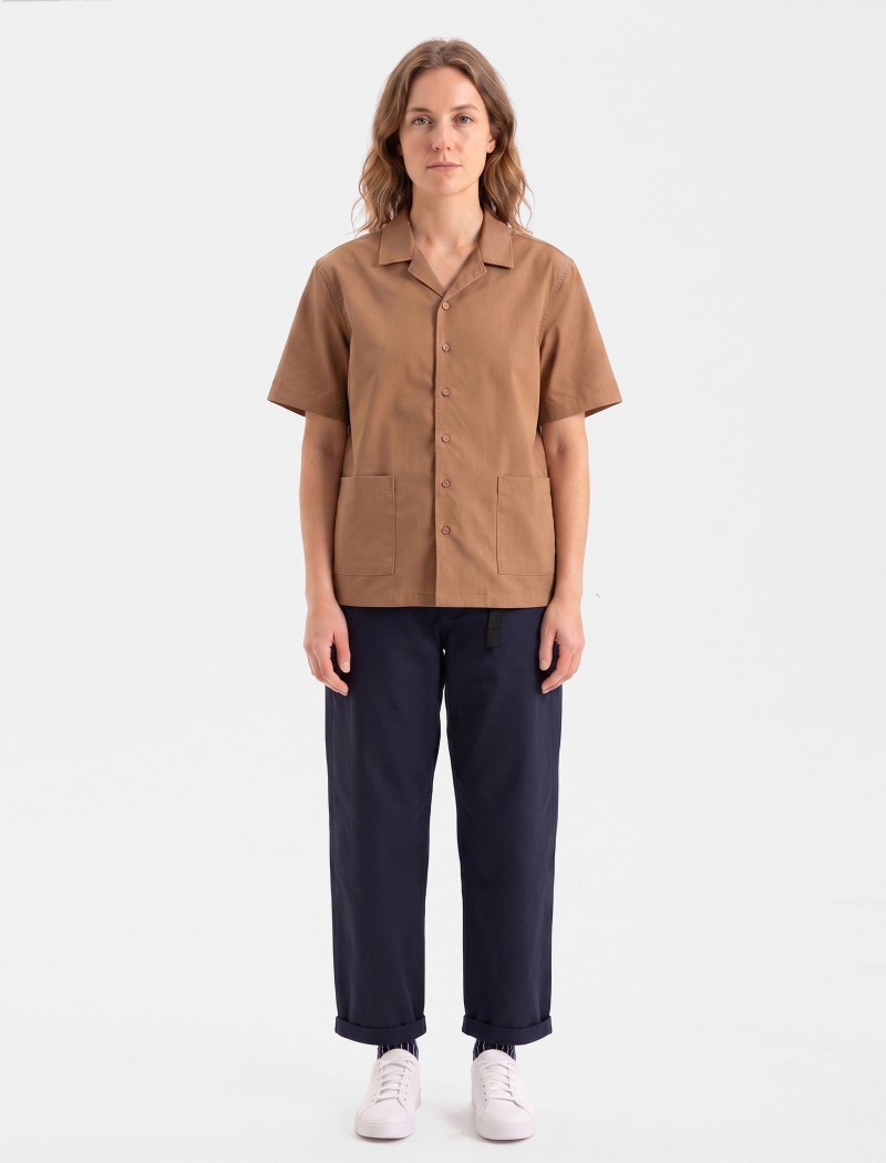 CAMISA_PULSE CINNAMON-6 Camisa Pulse Unisex - Cinnamon