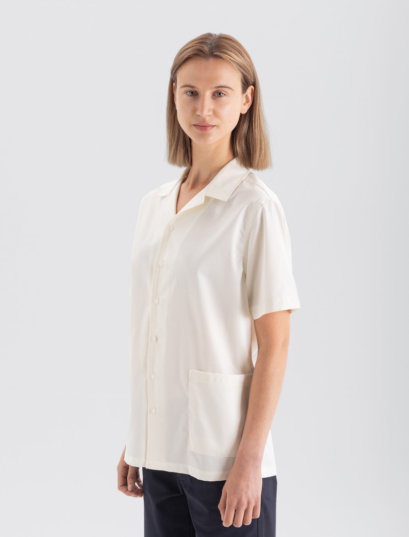 Camisa-Pulse-ECRU-4 Pulse Unisex Shirt - Ecru