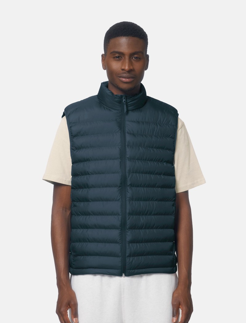 Gilet blu da uomo Gilet navy da uomo