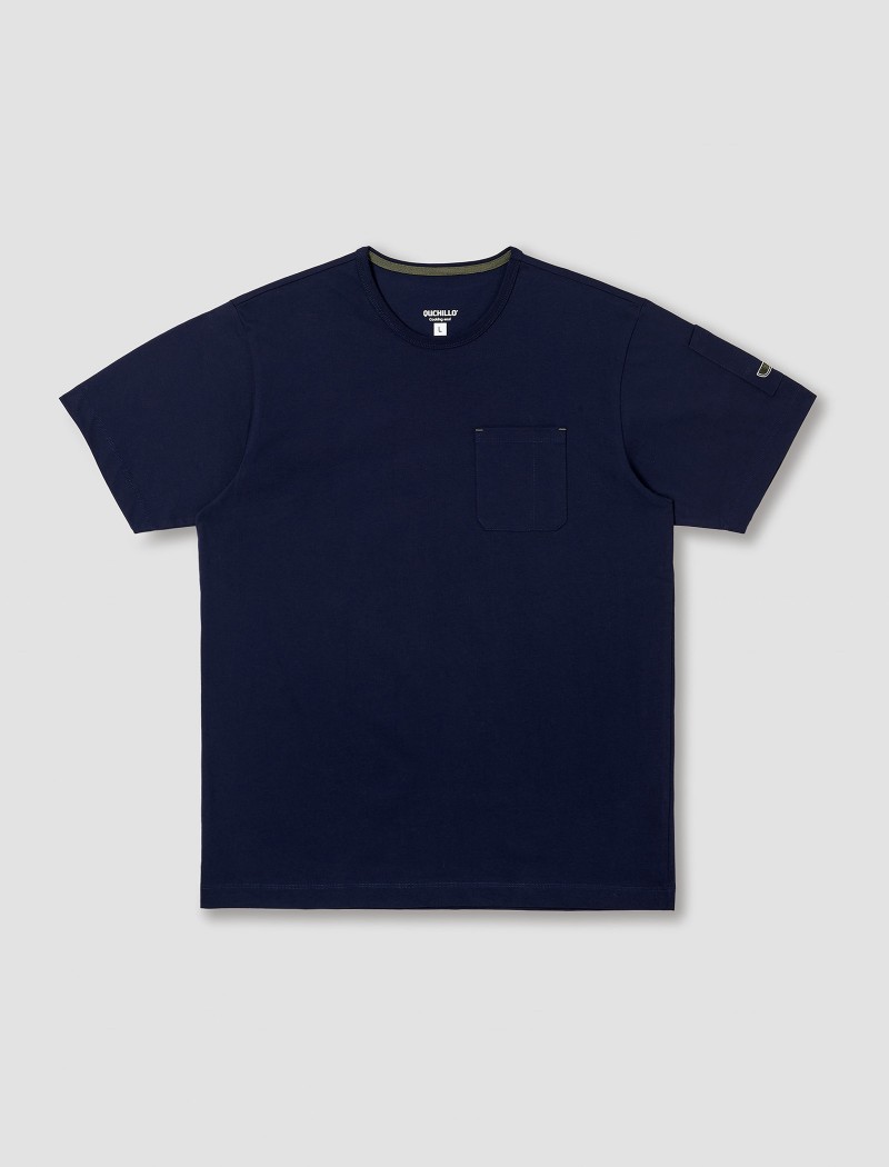 Chef Tee - Navy Marineblaues T-Shirt für Köche