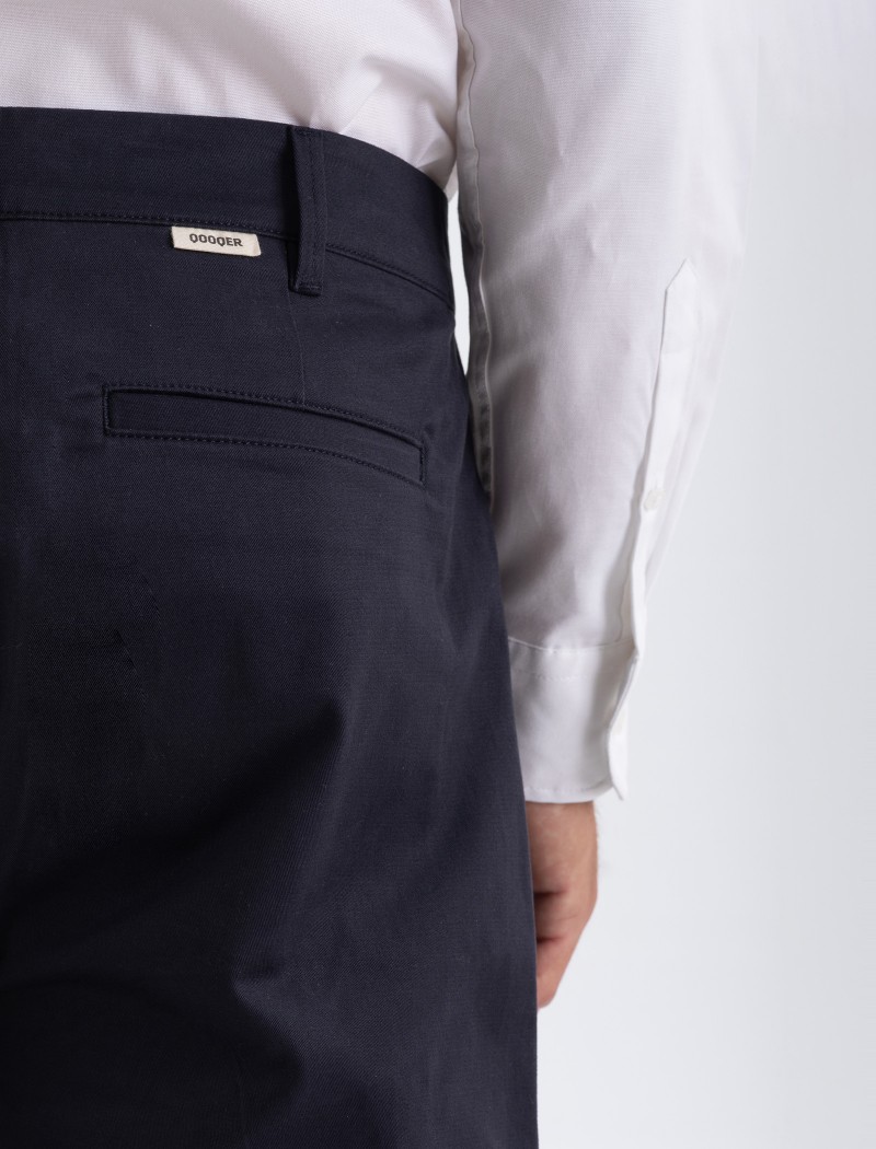 Pantaloni Chino Uomo Navy Pantaloni Chino Uomo Navy