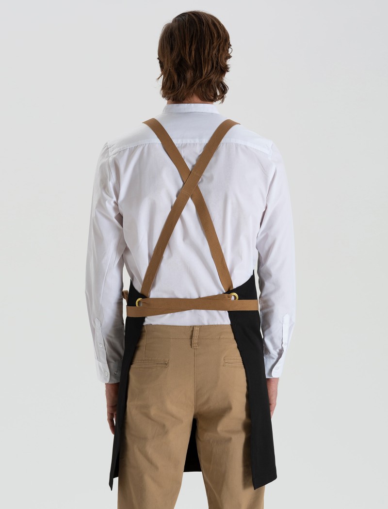 Delantal Garbo Negro-7 Delantal Garbo Negro