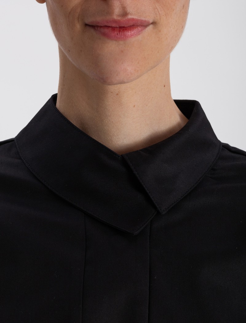 Frida Kochjacke - Schwarz Frida Kochjacke - Schwarz