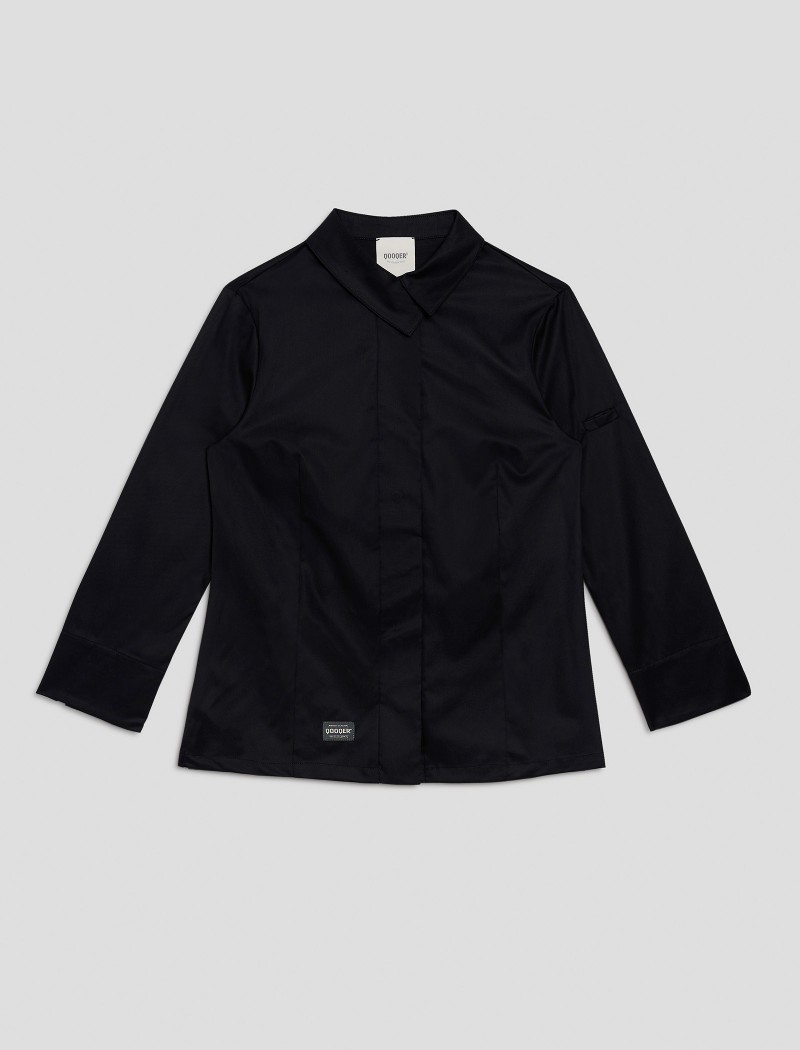 Frida Kochjacke - Schwarz Frida Kochjacke - Schwarz