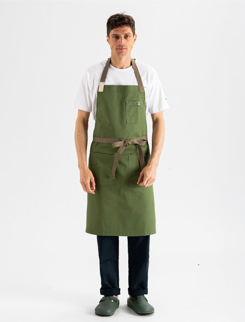 Green chef apron Green chef apron