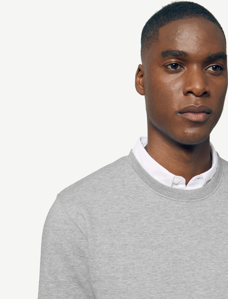 Felpa Unisex Heather Grey Felpa Unisex Heather Grey