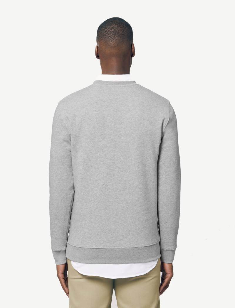 Felpa Unisex Heather Grey Felpa Unisex Heather Grey