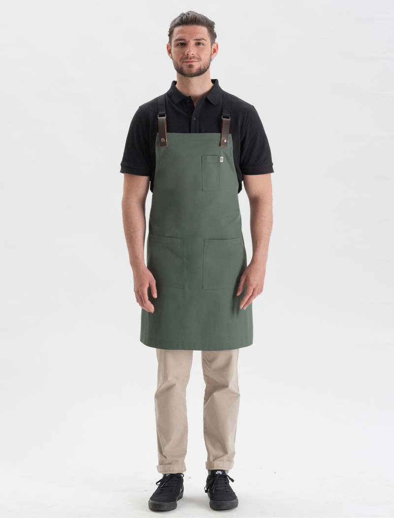 Grembiule per ristorante verde Grembiule per ristorante verde