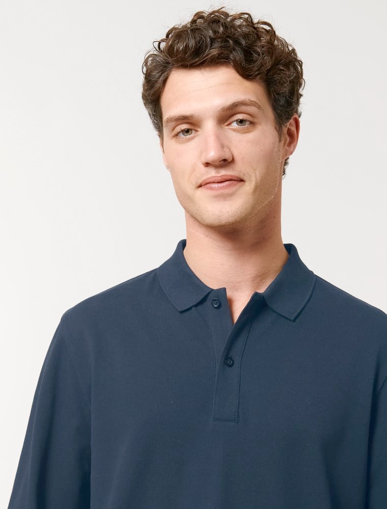 Pólo Unissex ML Navy Pólo Unissex ML Navy