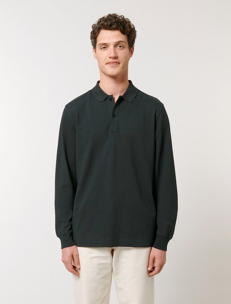 Polo negro para restauración Polo negro para restauración