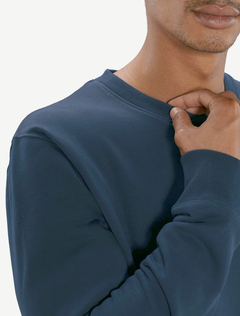 navy3 Navy Unisex Sweatshirt