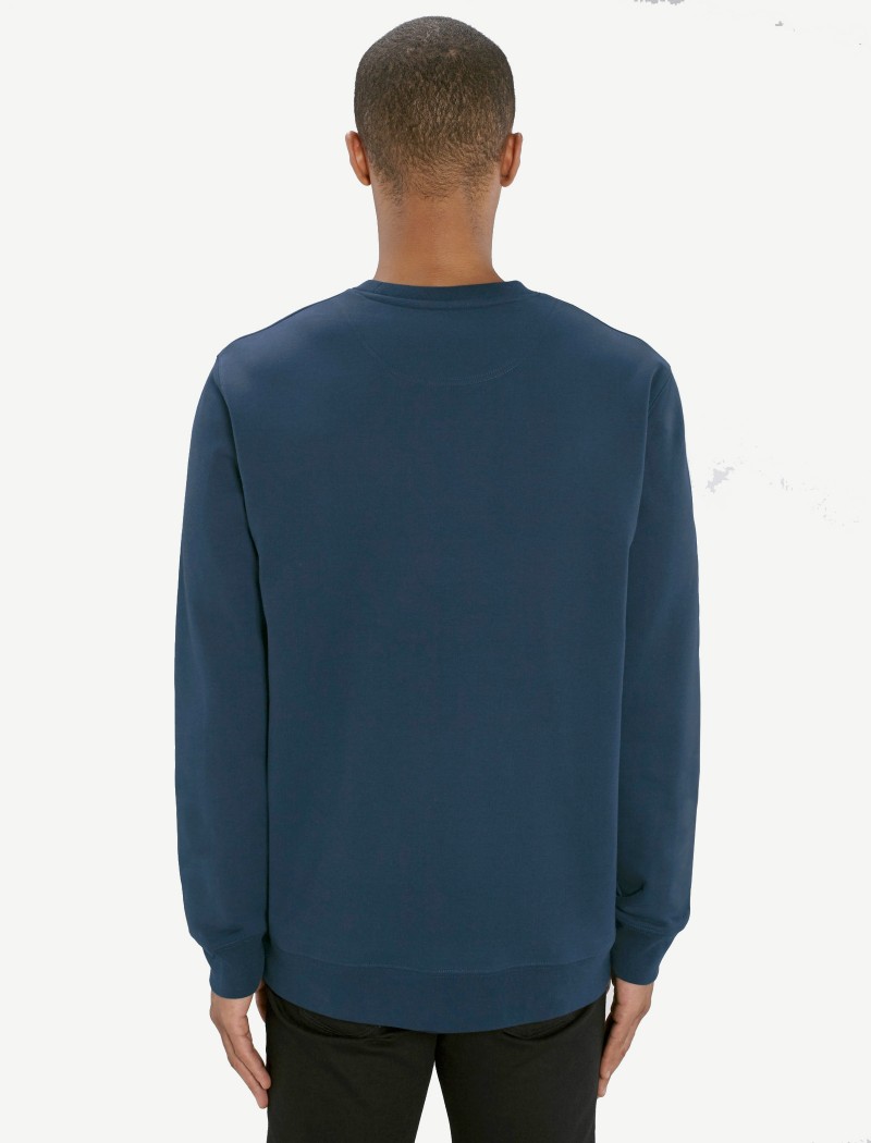 navy5 Navy Unisex Sweatshirt