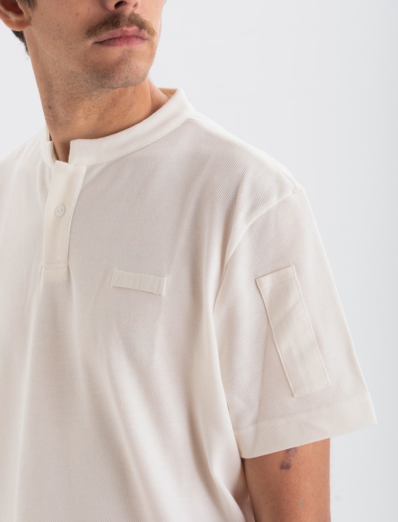 Polo-Lacey_Ecru-2 Polo Lacey Unisex - Ecru