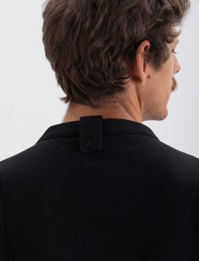 Lacey Unisex-Poloshirt - Schwarz Lacey Unisex-Poloshirt - Schwarz