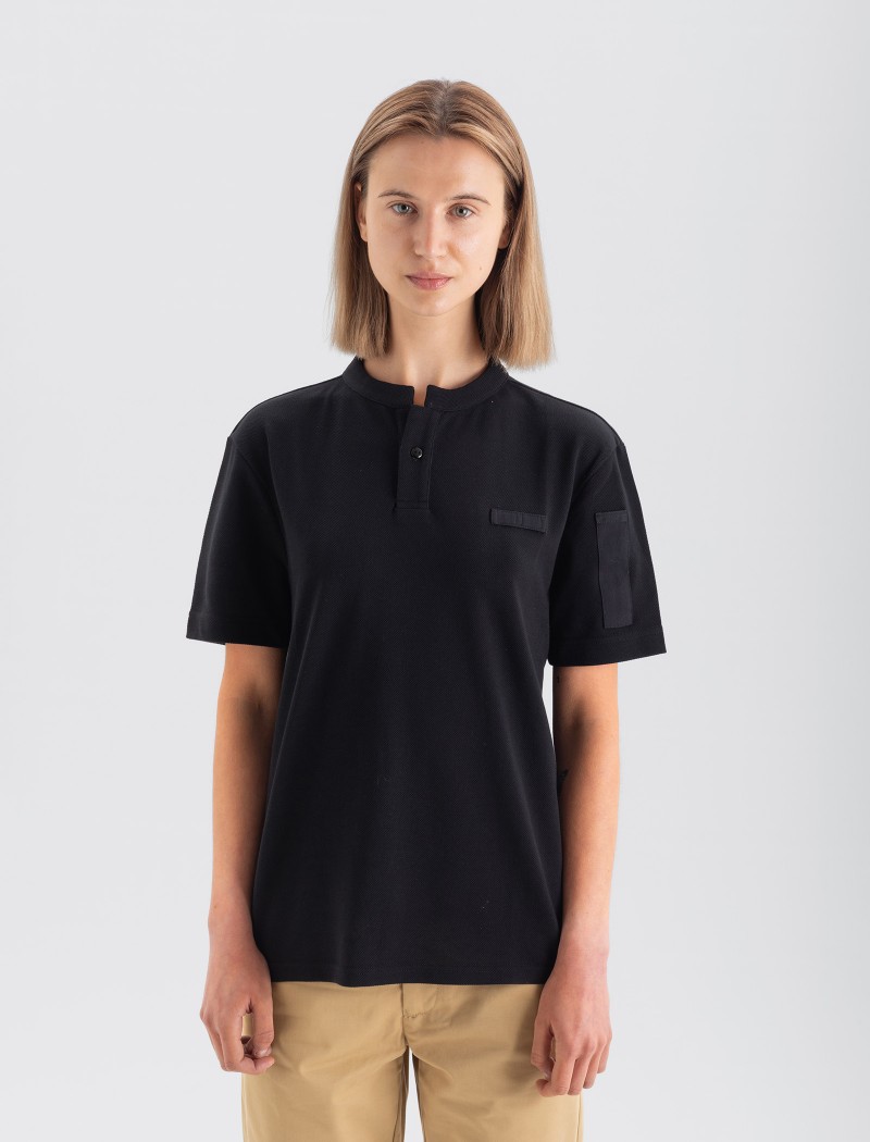 Lacey Unisex-Poloshirt - Schwarz Lacey Unisex-Poloshirt - Schwarz