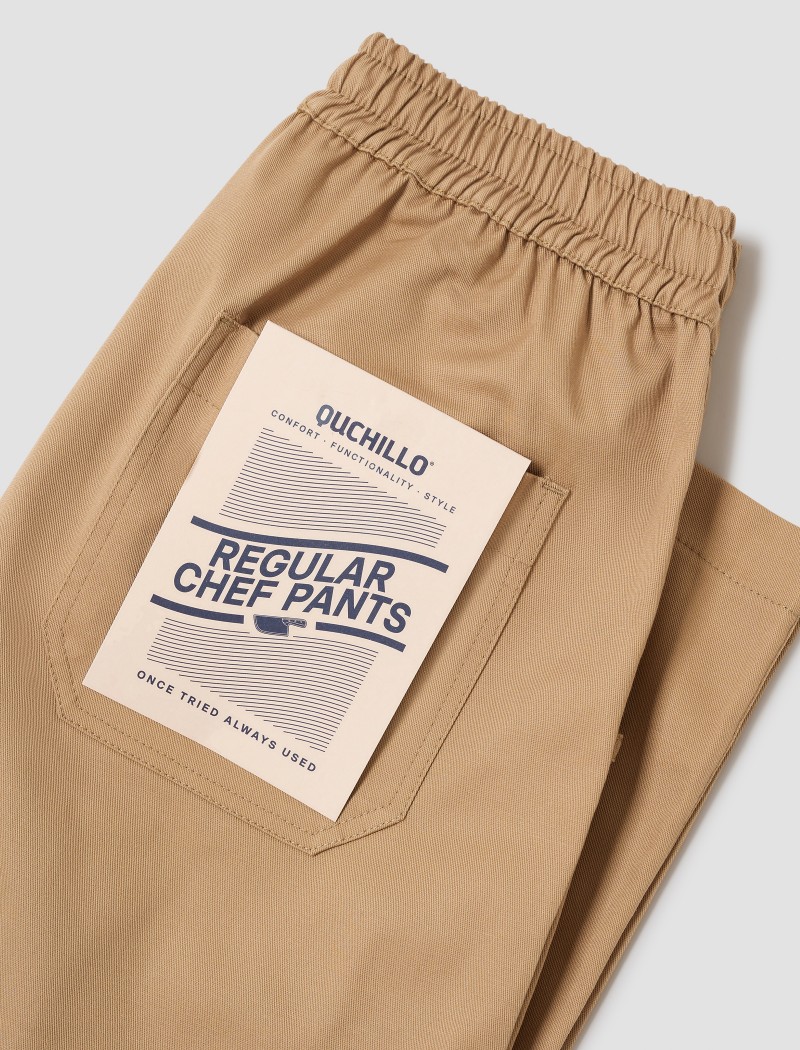 Pantaloni Regular Chef Sabbia Pantaloni Regular Chef Sabbia