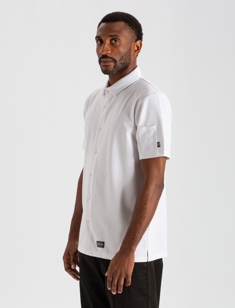 Square Kochjacke - Weiß Square Kochjacke - Weiß