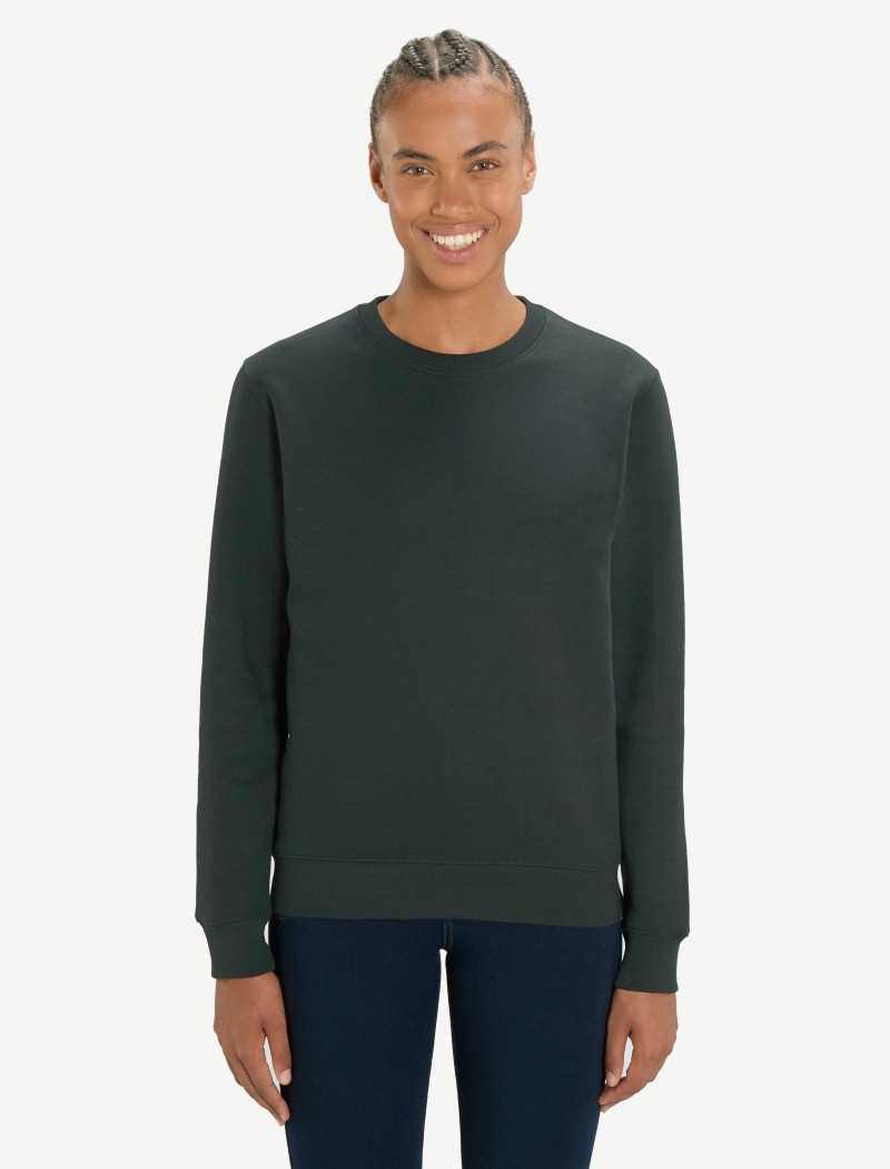 sudadera negra 2 Sudadera Unisex Black